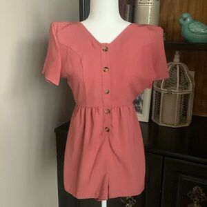 Sort Sleeve Romper